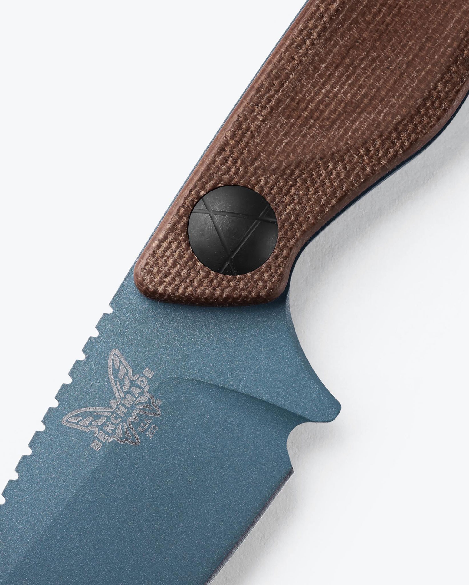Benchmade 203BT-03 Dacian, Blue Blade, Leather