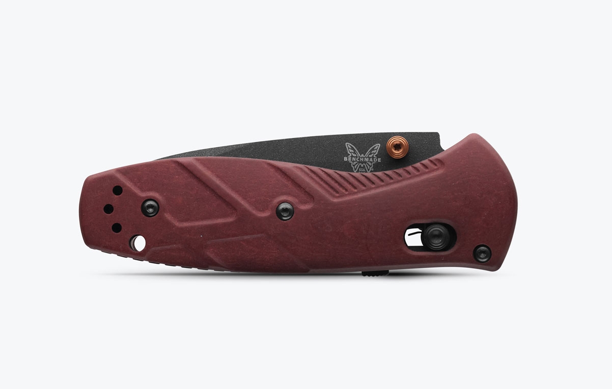 Benchmade 585BK-04 Barrage S30V, Redstone Richlite