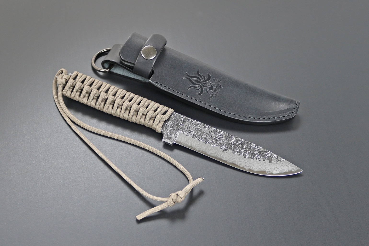 Kanetsune KB-282 Karasu Blue Steel, Tan