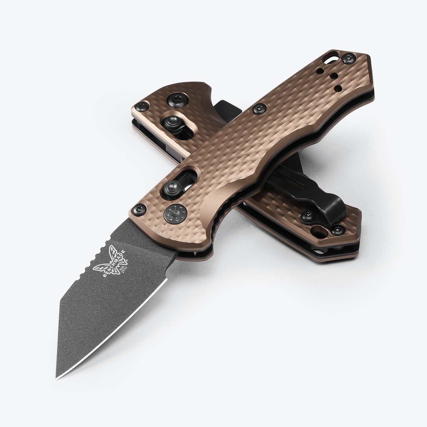 Benchmade 2950BK-1 PARTIAL IMMUNITY, Flat D. Earth