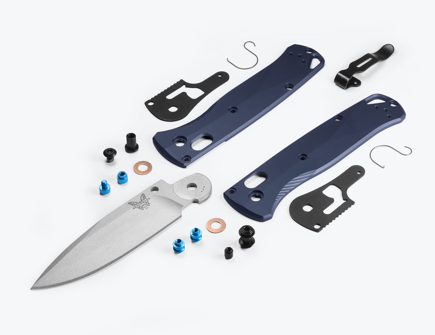 Benchmade 535SL-13 Bugout, S90V, Crater Blue Alu