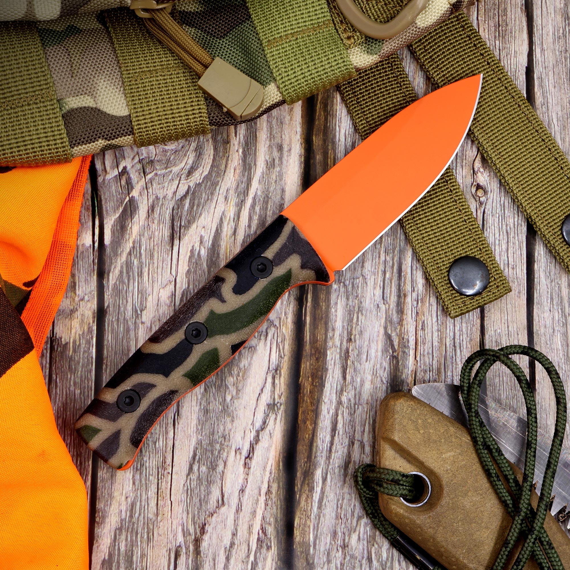 White River Ursus Cub, Duck Camo G-Carta, Orange