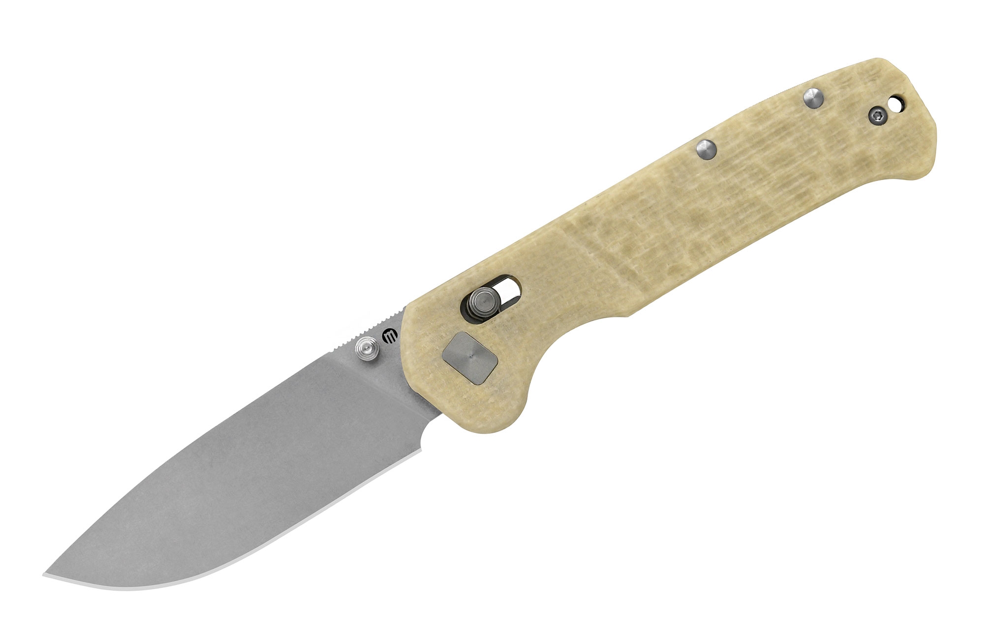 Maserin 634/MCB Frontier Nitro X7, White Micarta