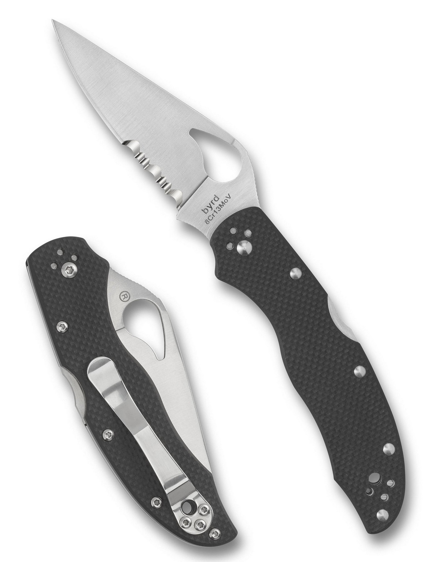 Spyderco BY01GPS2 Harrier 2, G-10 Black