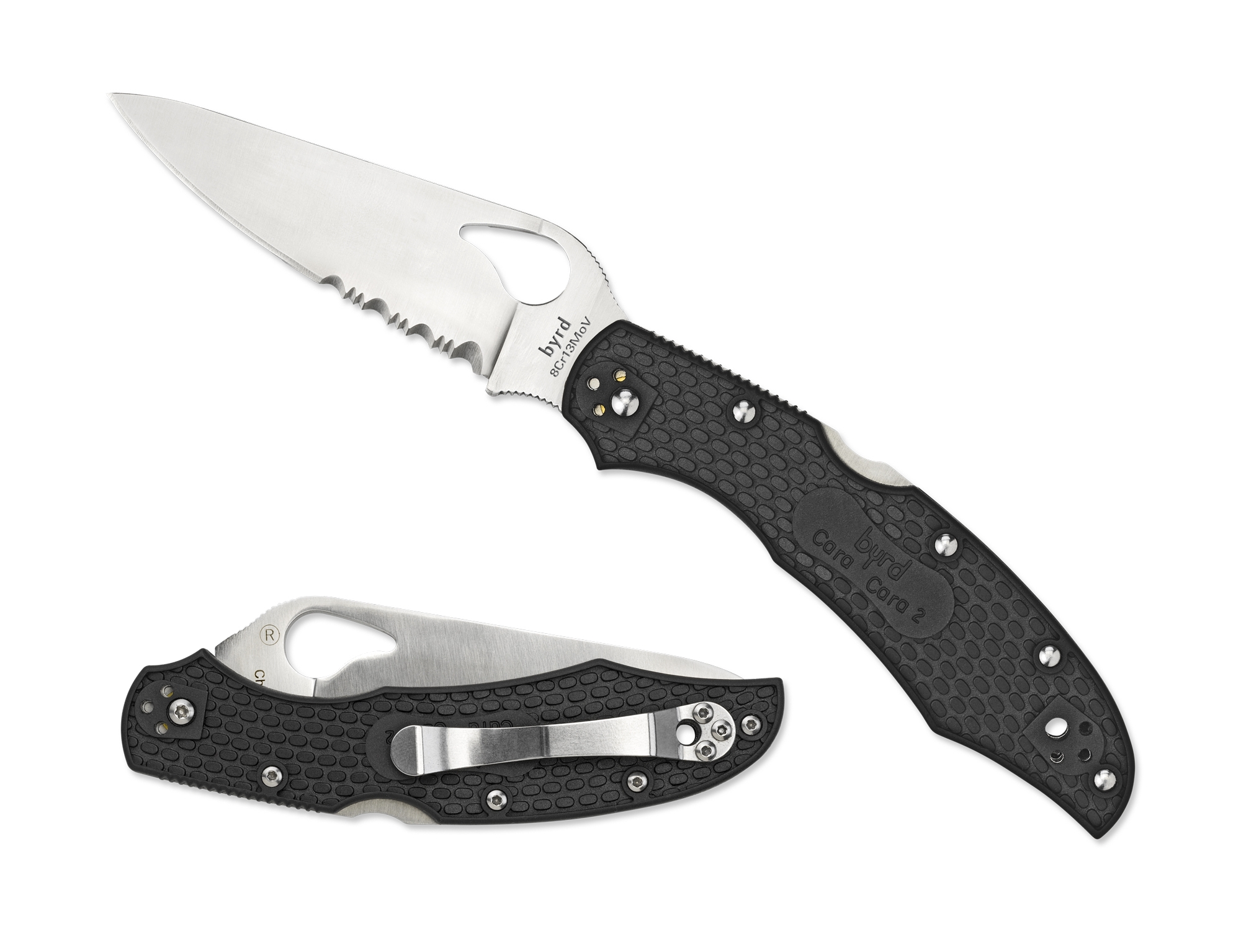 Spyderco BY03PSBK2 Cara Cara 2, FRN