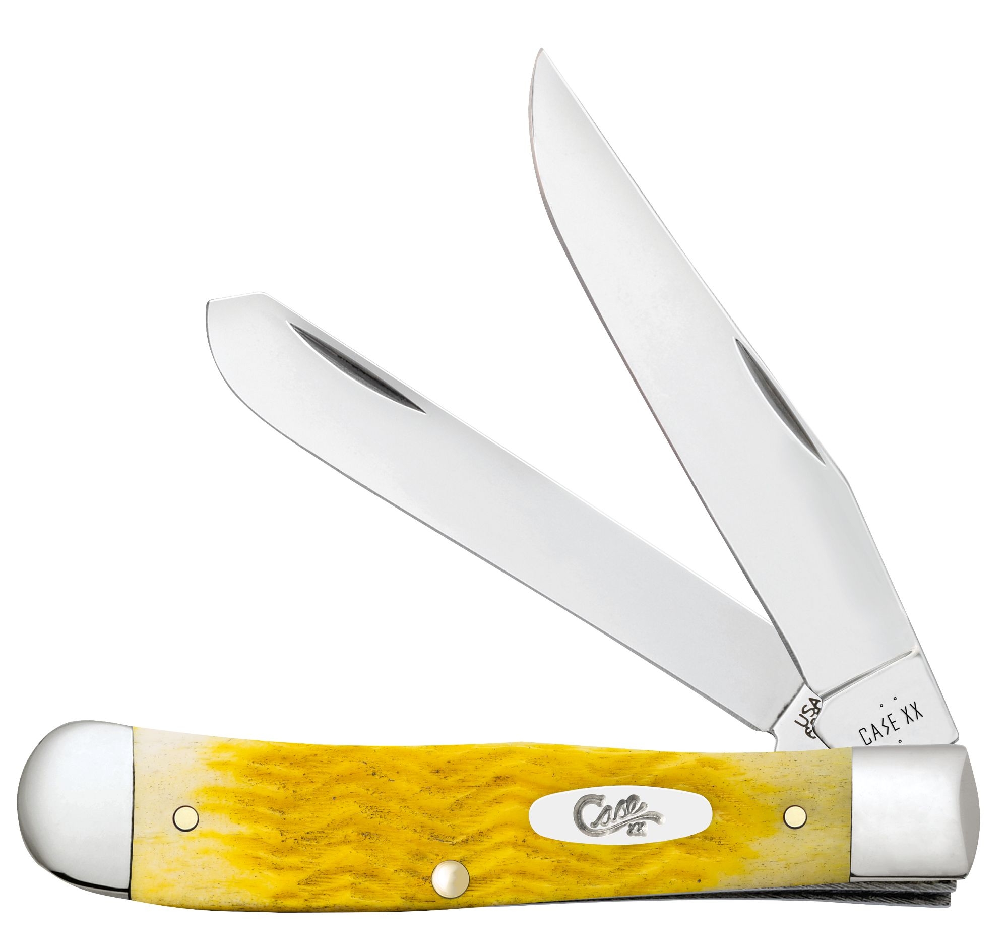 Case SS Yellow Bone Platts Jig Trapper