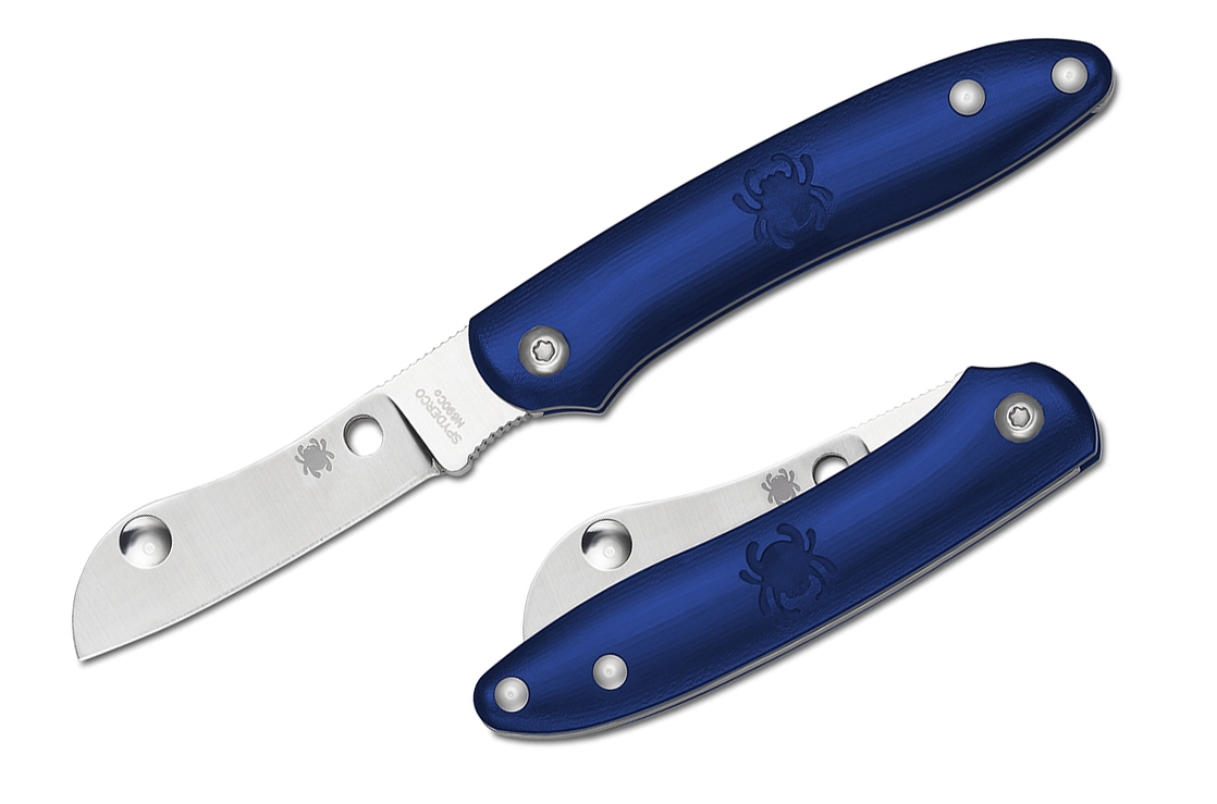 Spyderco C189PBL Roadie, FRN Blue