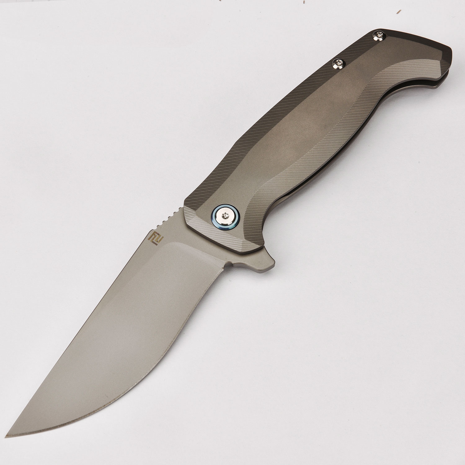 ARTC1864G-GY Kami S35VN Titanium Sand Blast