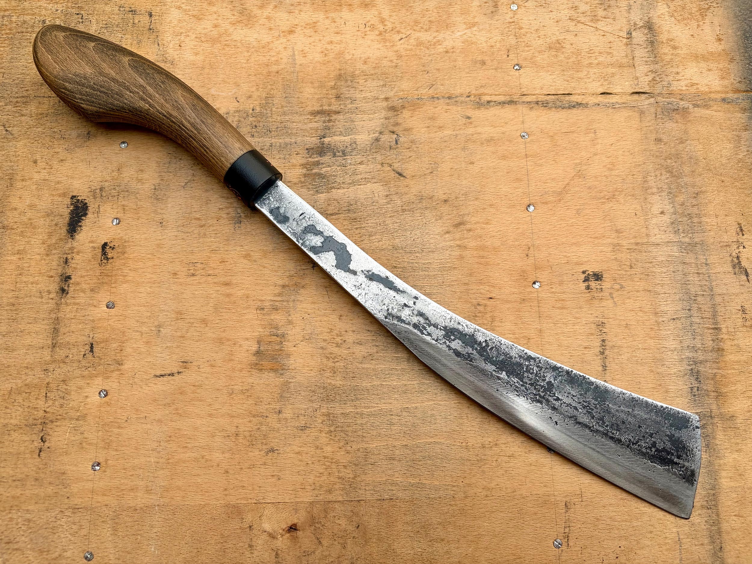 BMC x MY Parang Lading Kilat, Wood, Hammer Finish