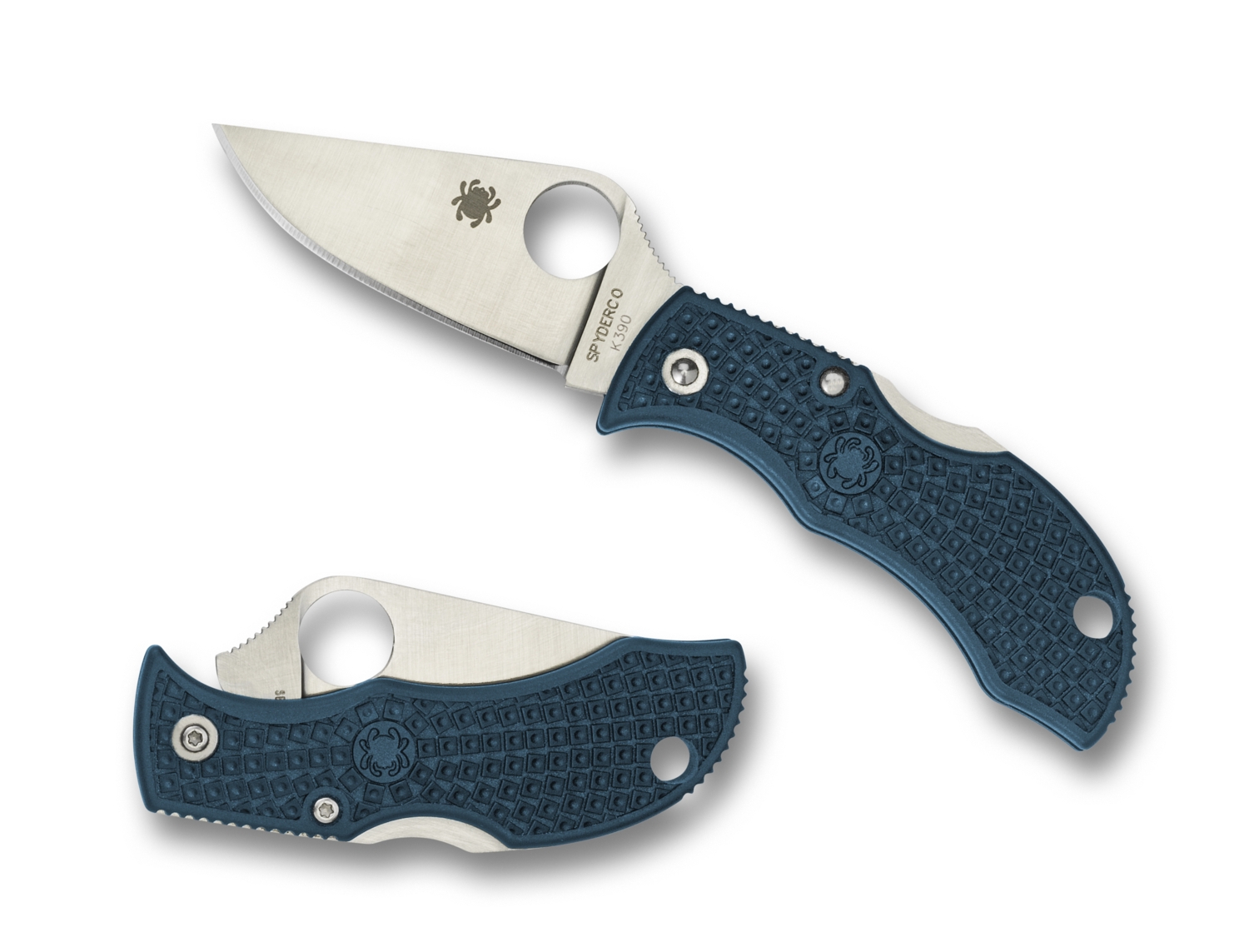 Spyderco MFPK390 Manbug, Blue FRN, K390