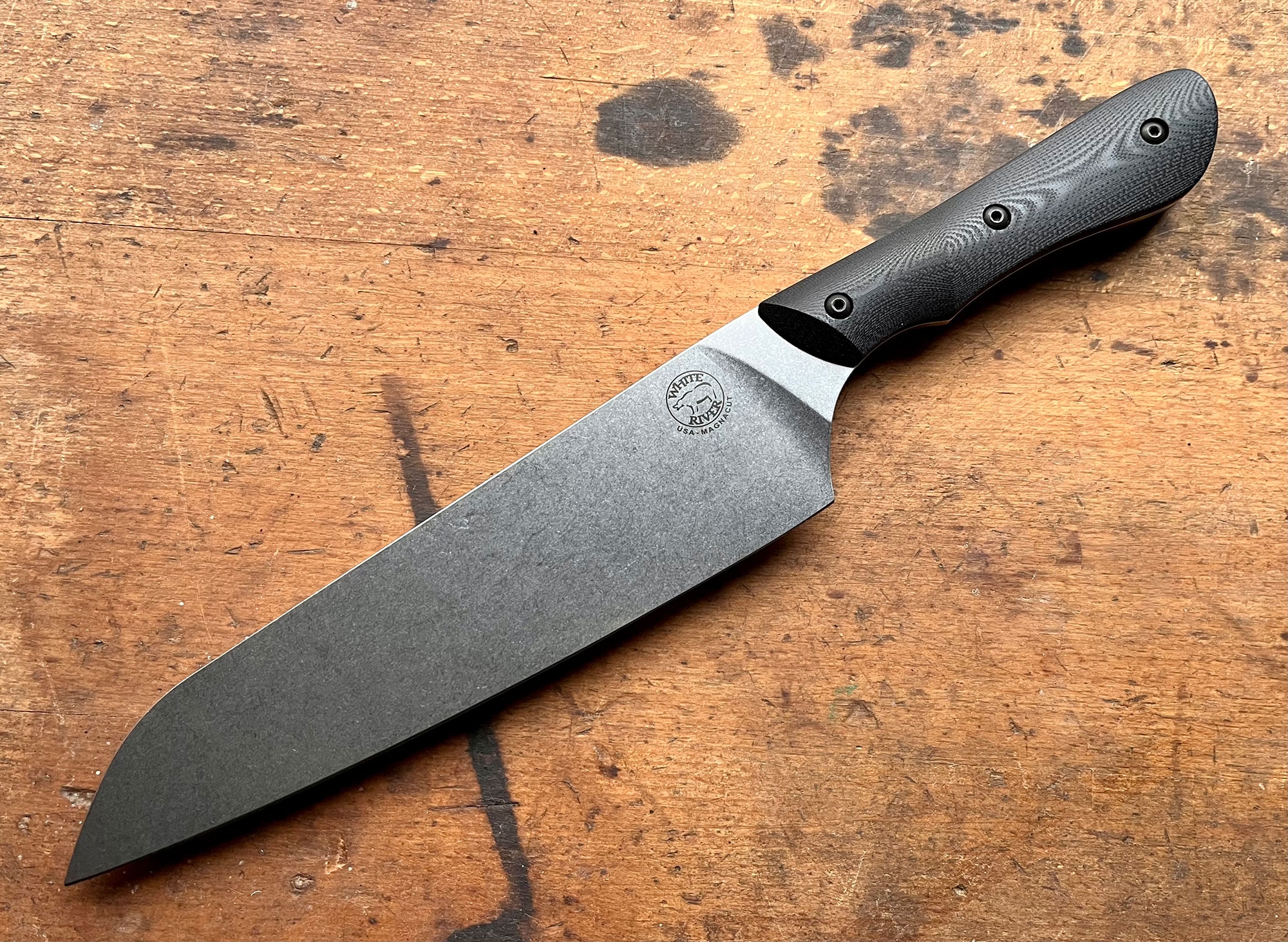 White River S & S Chef, Black G10