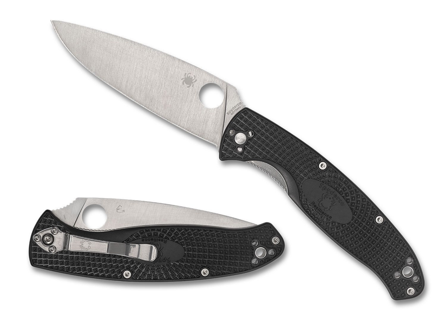 Spyderco C142PBK Resilience, FRN