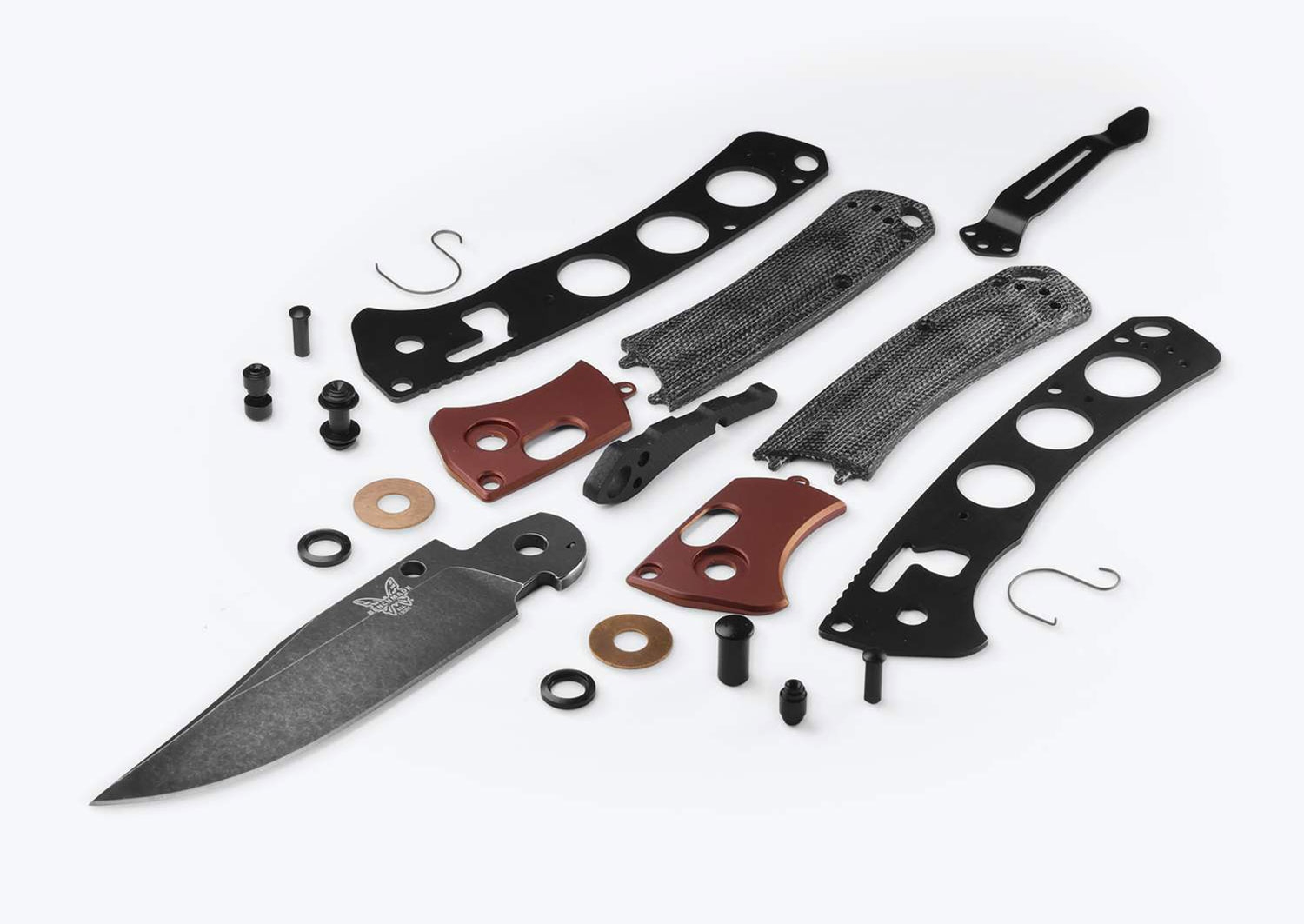 Benchmade 15085BK-04 Mini Crooked River Black Mic.