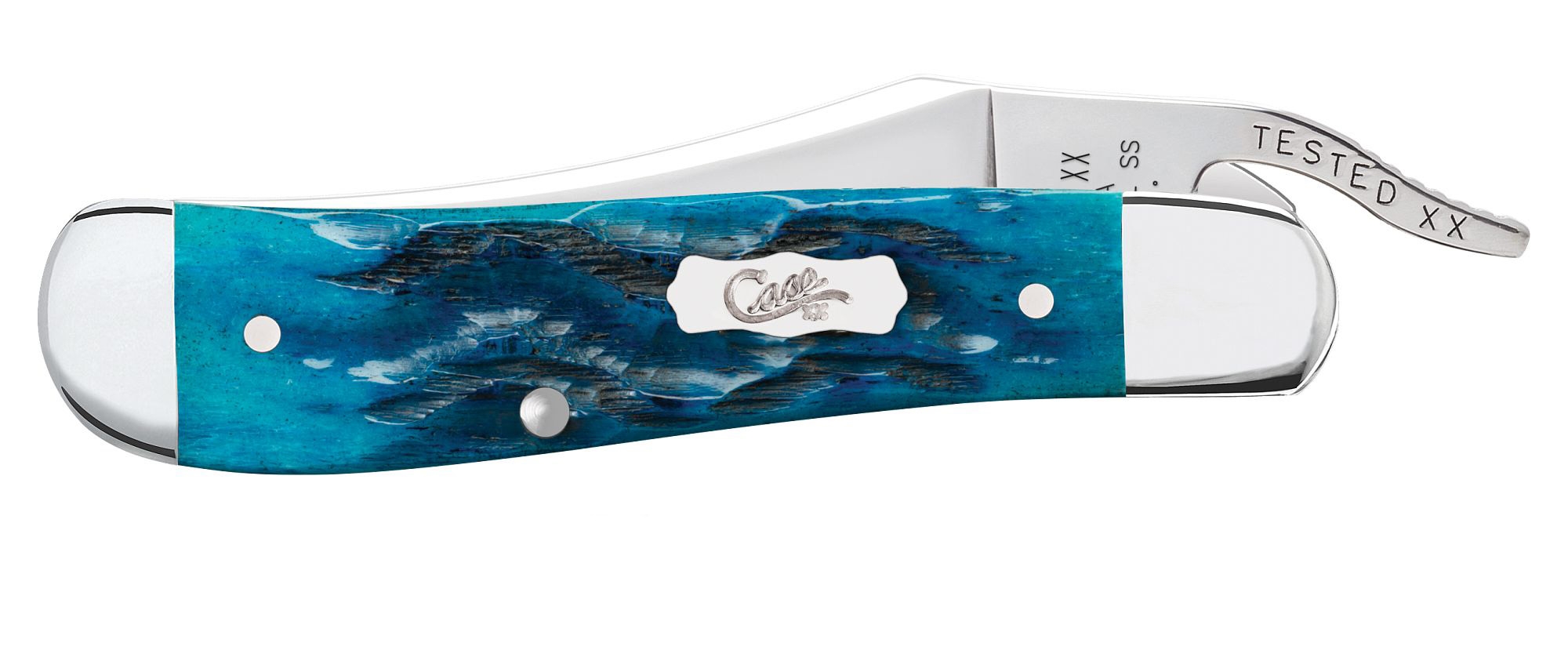 Case SS Sky Blue Bone RussLock