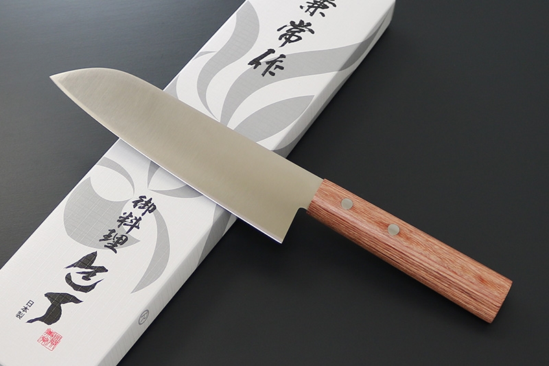 Kanetsune KC-360 Santoku 165 mm - Holzgriff