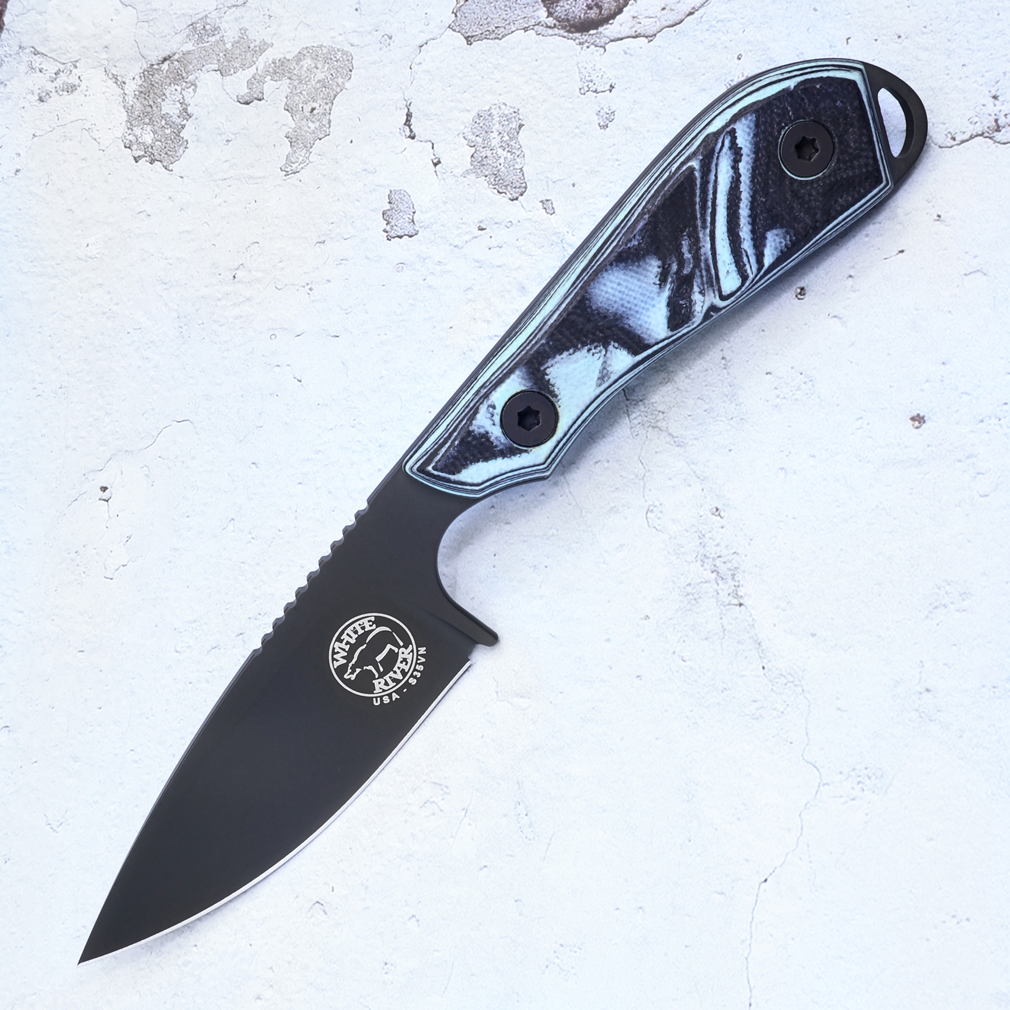 White River M1 Pro Special Edition, S35VN, Teal
