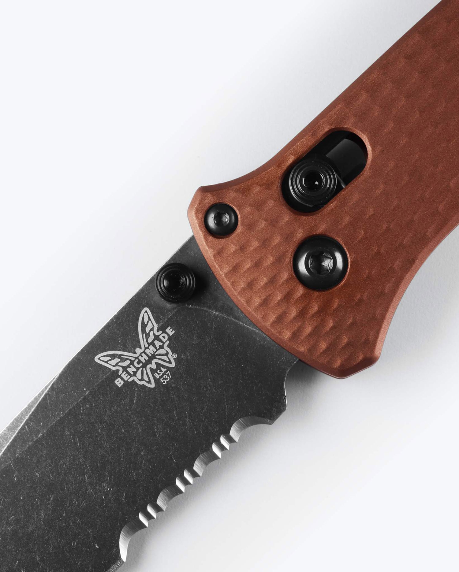 Benchmade 537SBK-07 Bailout Burnt Copper Aluminium