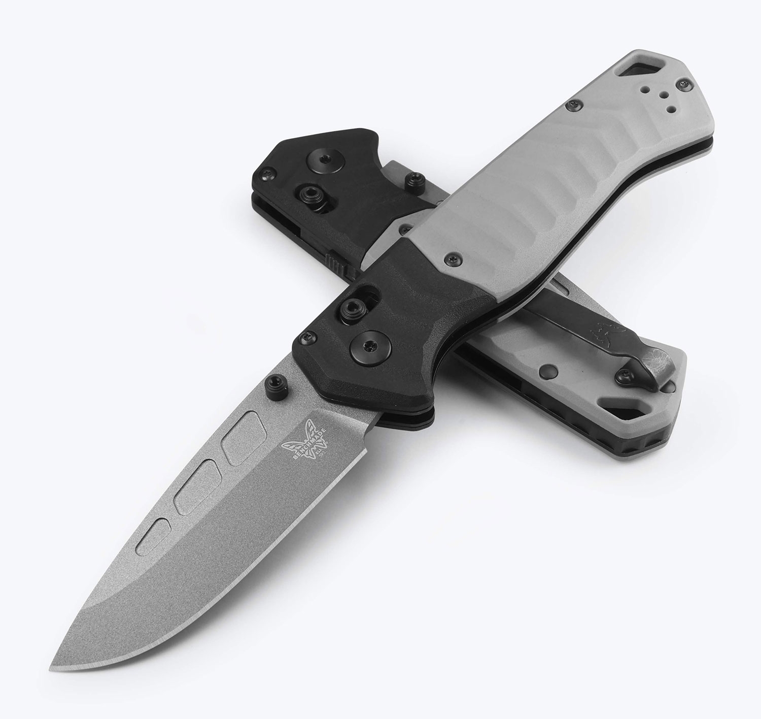 Benchmade 593GY-02 PSK, Tempest Gray, Elmax