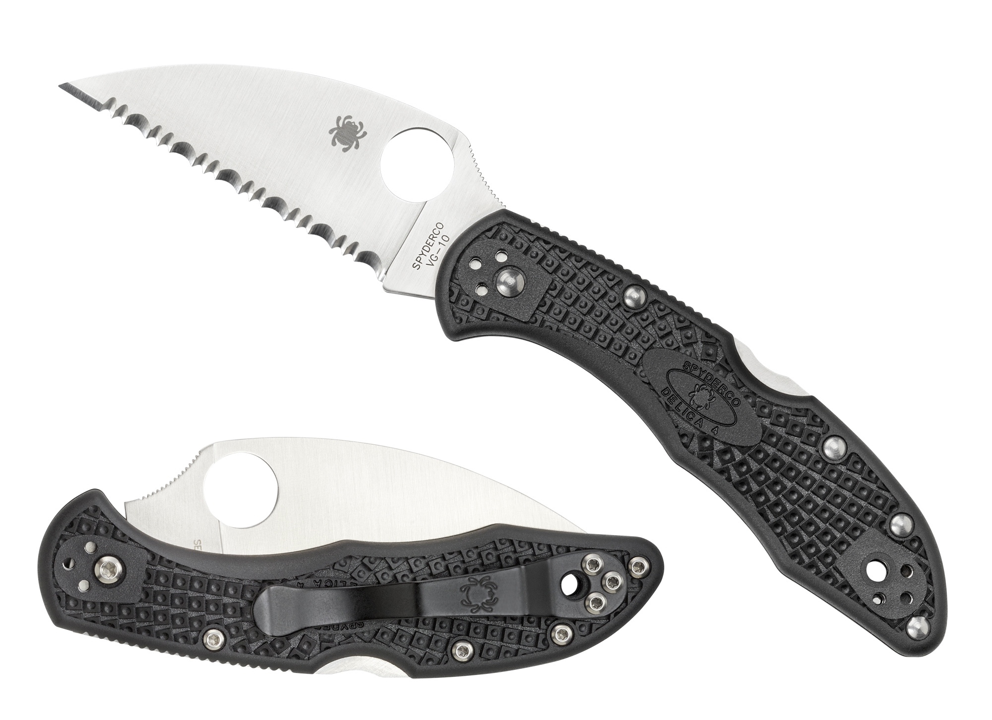 Spyderco C11FSWCBK Delica 4, FRN