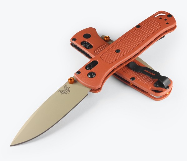 Benchmade 535TN-10 BUGOUT, Rust Orange Grivory