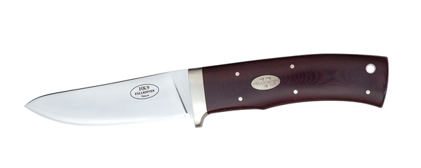 Fällkniven HK9cxLmm Prestige Knife, Maroon Micarta