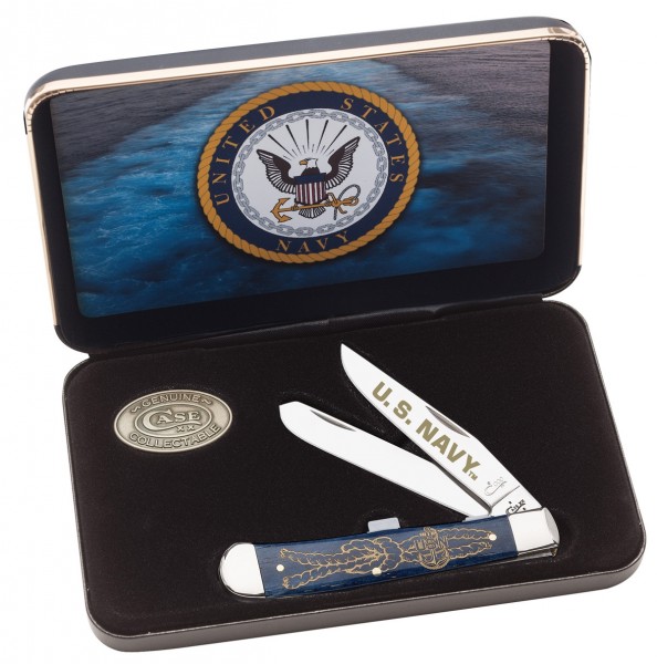 Case SS United States Navy - Trapper GiftSet