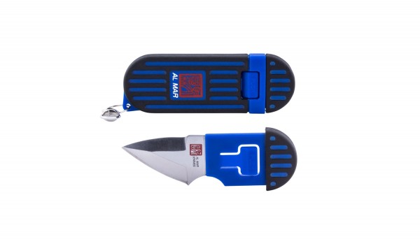Al Mar 1001BKBL - Stinger Key-chain Knife, Blue