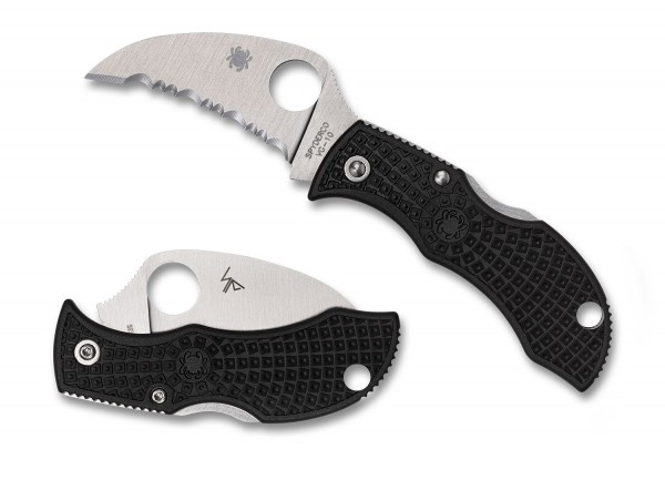 Spyderco MBKHBS Manbug Hawkbill, Black FRN