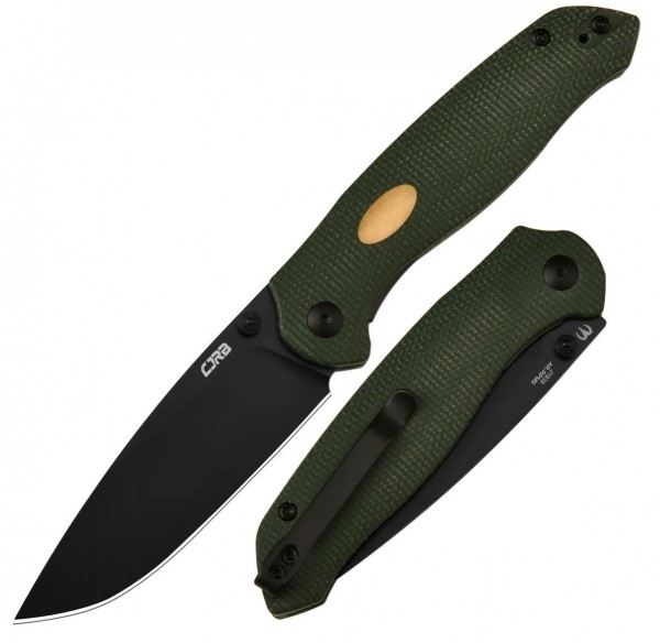 CJRBJ1938-BMGN Aes AR-RPM9, Green Micarta