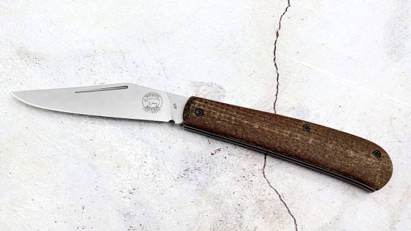 White River Trailhead Trapper Natural Micarta