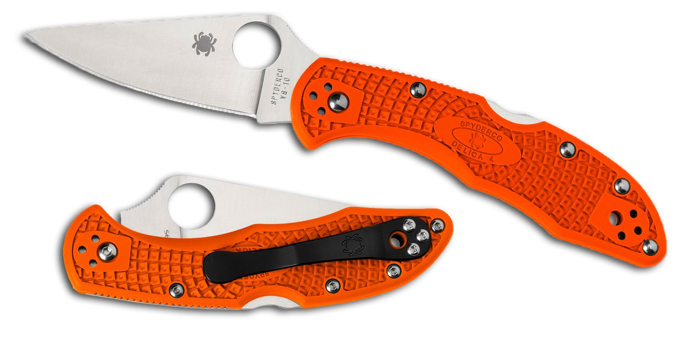 Delica нож. Нож Spyderco Delica 4. Spyderco Endura 3. Spyderco Delica серрейтор. Endura 4 Orange.