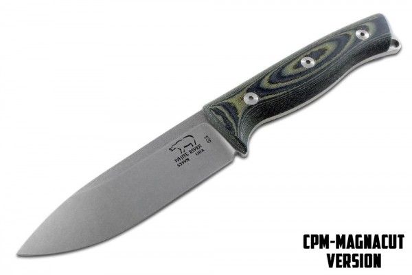 White River Ursus 45, Black Olive Micarta Magnacut