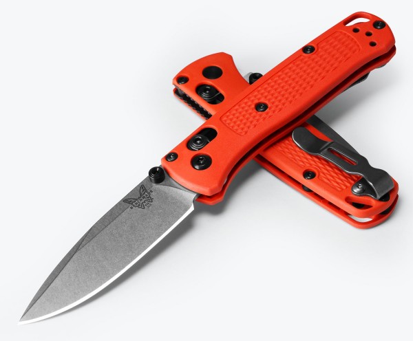 Benchmade 533-04 MINI BUGOUT, Mesa Red Grivory