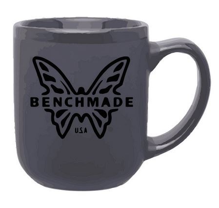 Benchmade 989133F - Kaffee Tasse schwarz mit Logo