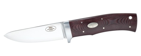 Fällkniven HK6L - Hunters Knife - Maroon Micarta